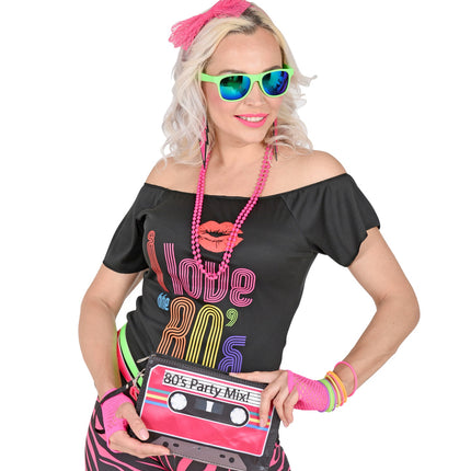 The 80s Fashion Accessories - Neon Pink