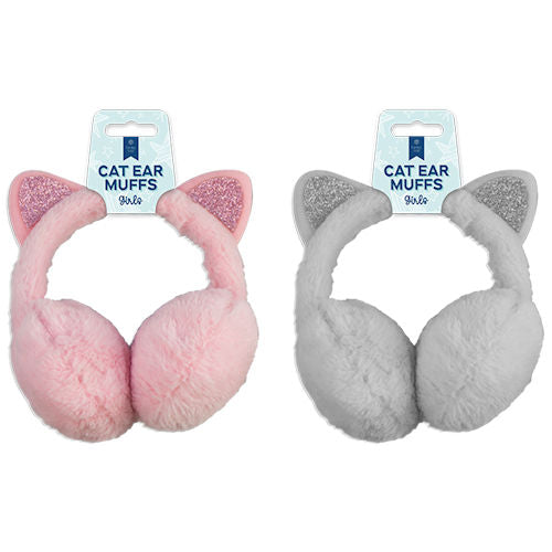 Cat Ear Muffs Single - Assorted