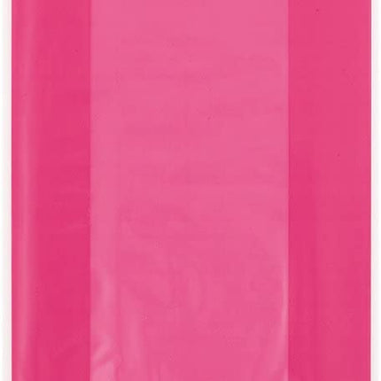 Hot Pink Cellophane Gift Bags - 30 Pack