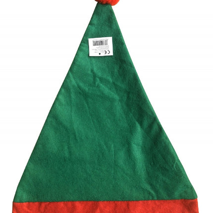 Adult Green Elf Felt Christmas Hat