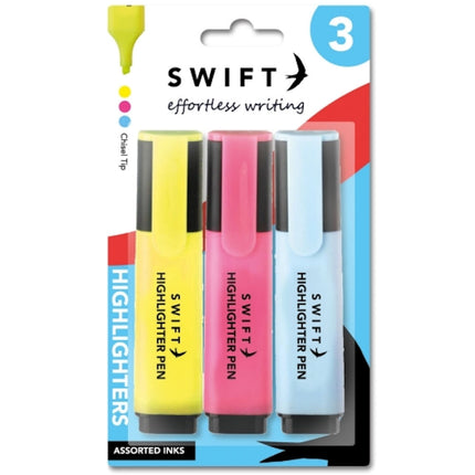 3 Assorted Highlighters