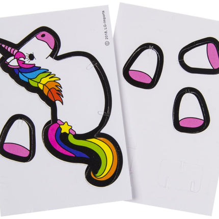 Unicorn 3D Puzzle Kits - 6 Pack