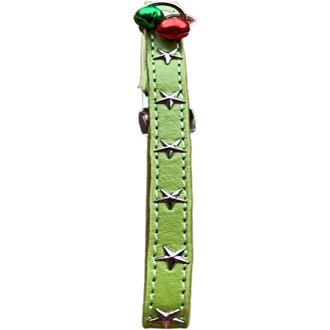 Star Cat Collar - Green