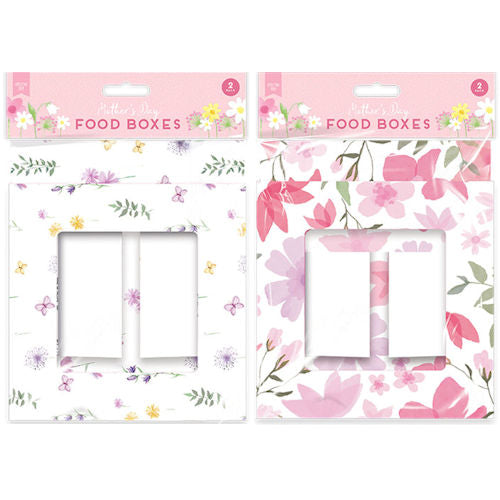 Mother's Day 2 Pack Food Boxes - Assorted