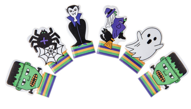 Halloween Finger Puppets - 6 Pack