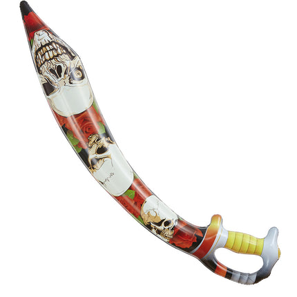 Inflatable Pirate Skull Sword - 75cm