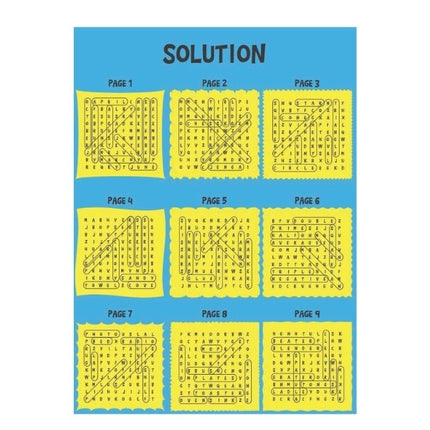 Kids Word Search Puzzle Book - Single Assorted