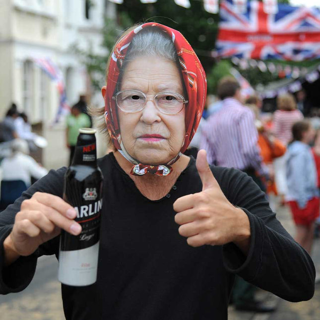 Queen Headscarf Party Mask