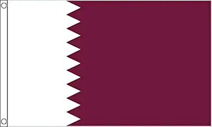 Large Qatar Flag - 5ft x 3ft
