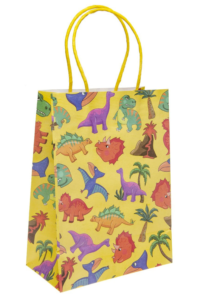 Dinosaur Paper Gift Bag - Single