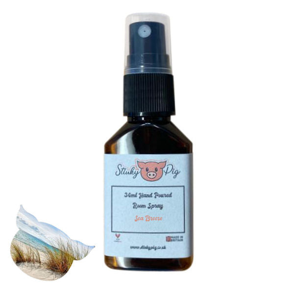Stinky Pig Highly Scented Small Room Spray - 30ml Sea Breeze