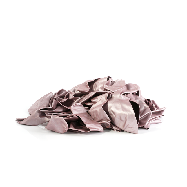 Metallic Pink 7" Latex Balloons – 50 Pack