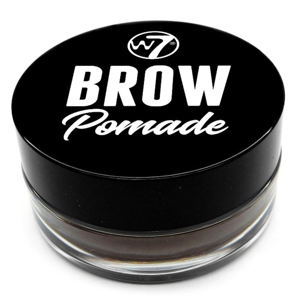 W7 Cosmetics Brow Pomade - Dark Brown Long Lasting Waterproof Smudge Proof Define and Shape Brows