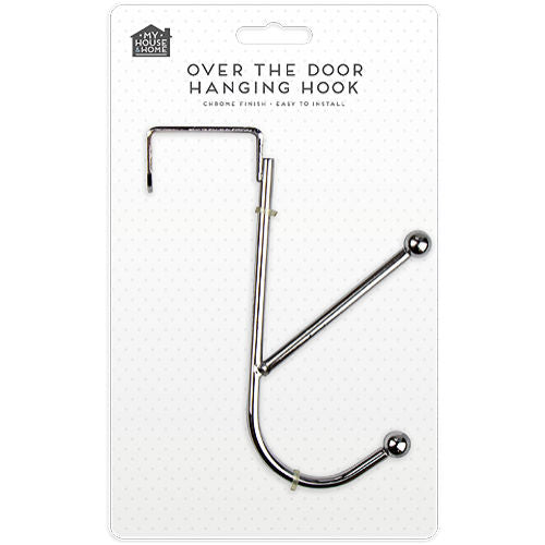 Over the Door Hook - Space Saving Durable Hanging Solution Coats Towels Accessories