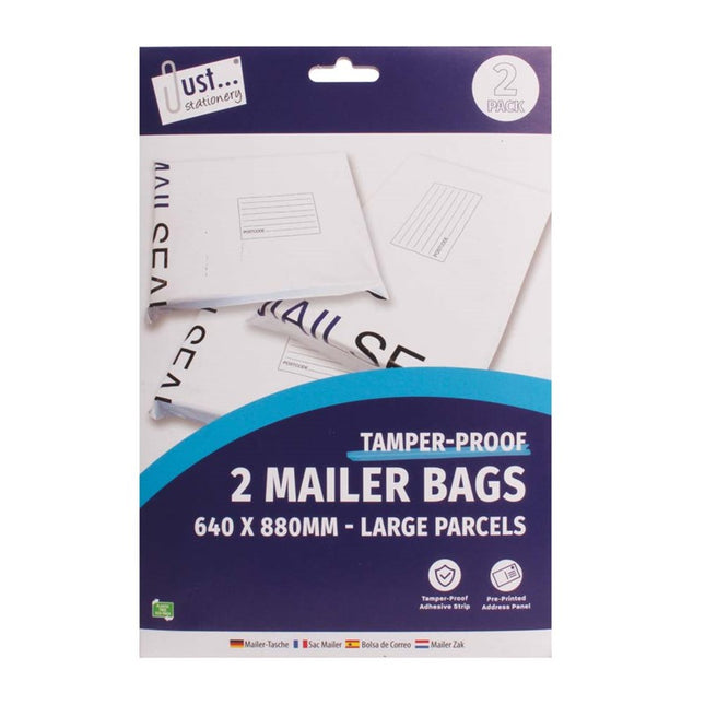 2 Extra Large Mailer Bags