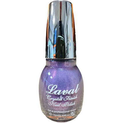 Laval Night Light Crystal Finish Nail Polish