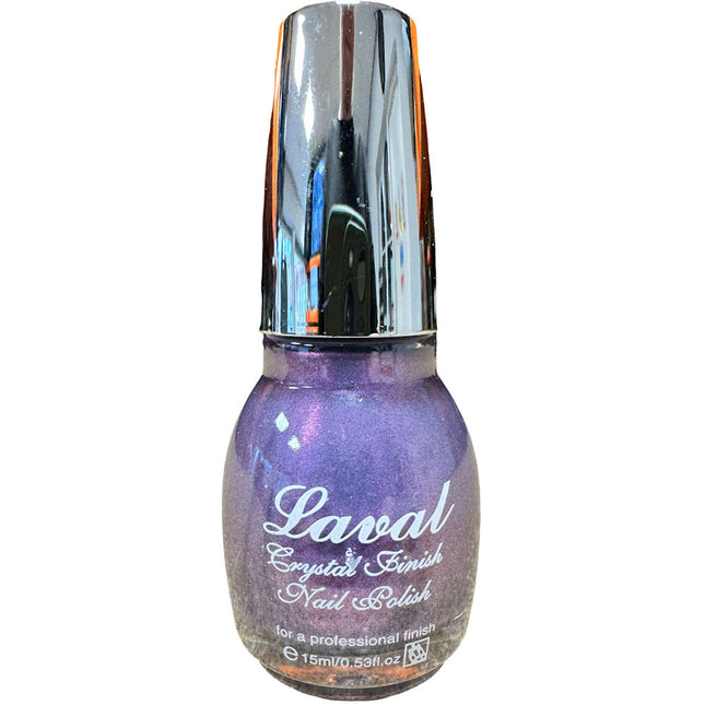 Laval Night Light Crystal Finish Nail Polish
