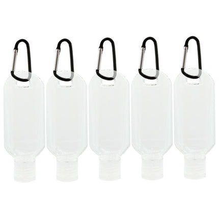 Travel Containers Black Hooks - 5 Pack