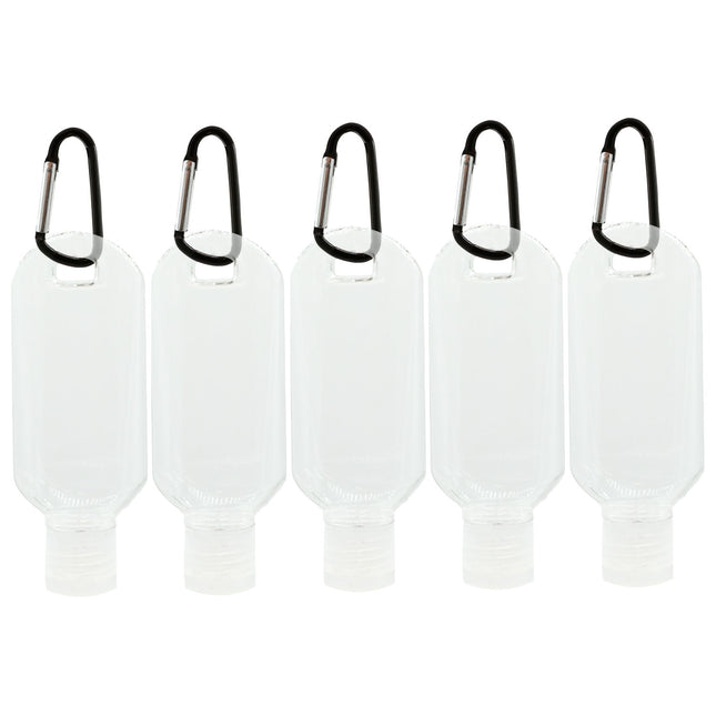 Travel Containers Black Hooks - 5 Pack