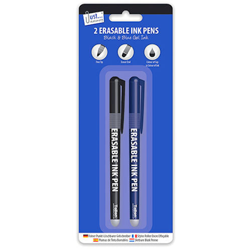 Erasable Ink Pens - 2 Pack