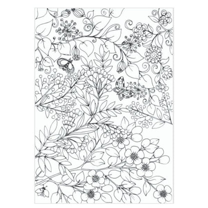 A4 Advanced Colouring Book - Assorted