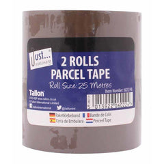 Brown Parcel Tape - 2 Pack