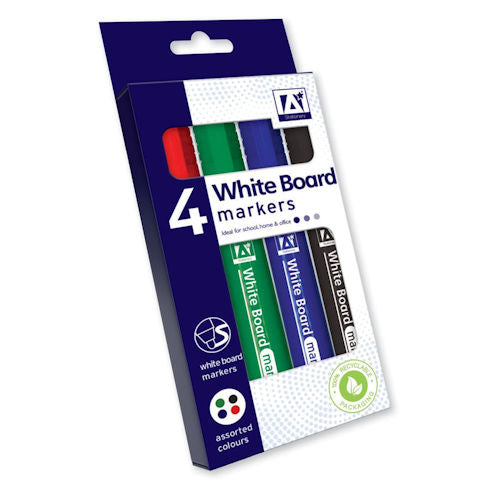 White Board Markers - 4 Pack