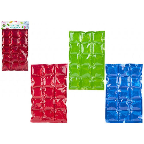Ice Cube Cool Packs - Assorted