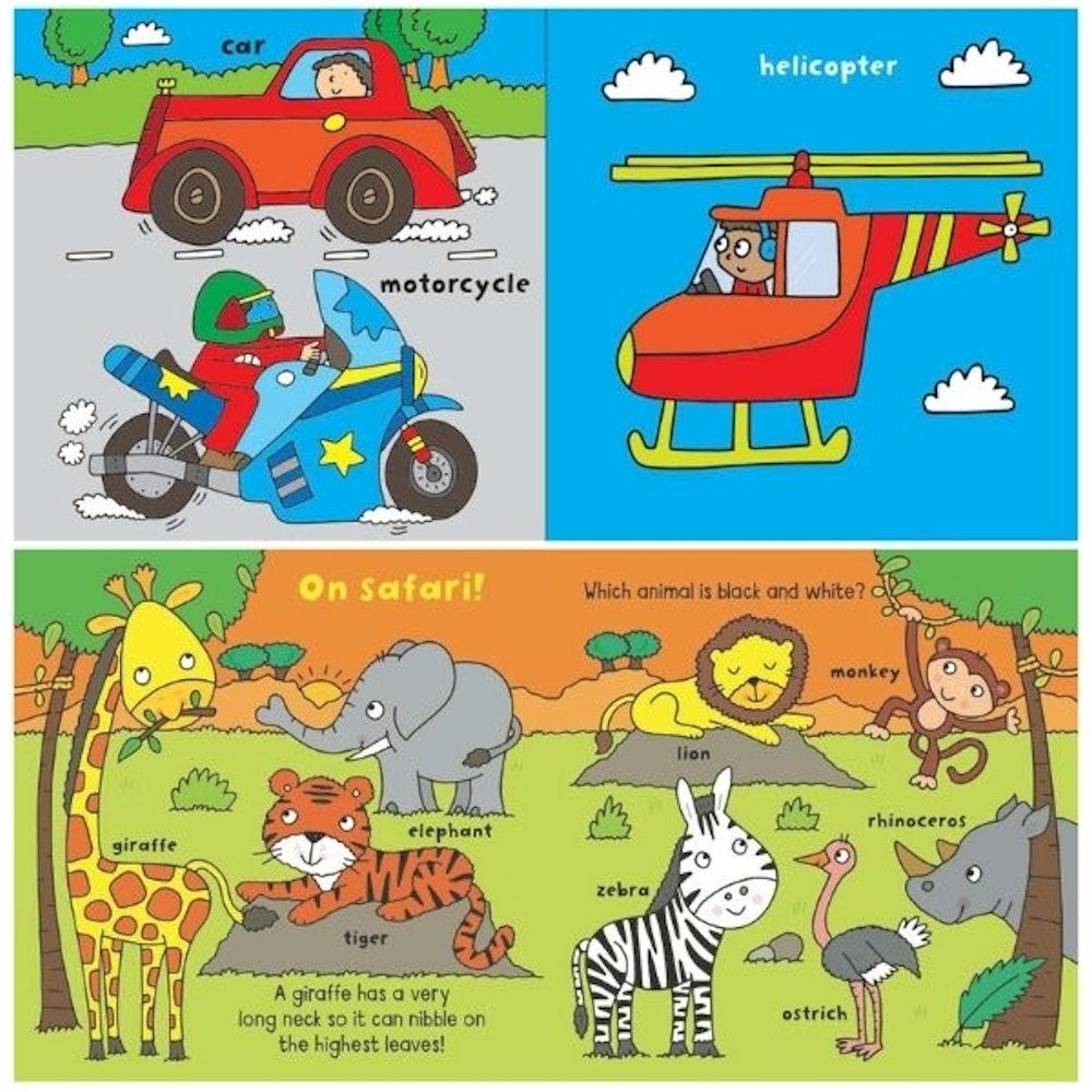 Square My First Board Book - Assorted Sturdy Design Engaging Illustrations Educational Content Early Learning Essentials