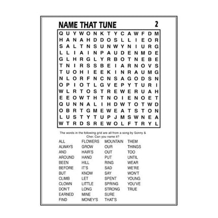 A4 Mega Large Print Word Search Book - Assorted