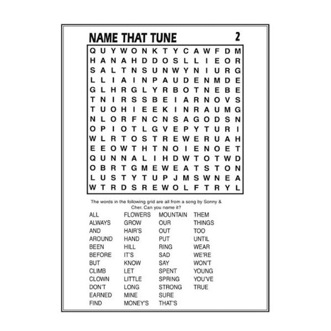 A4 Mega Large Print Word Search Book - Assorted