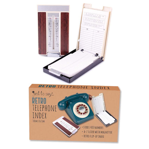 Flip Open A-Z Address Book