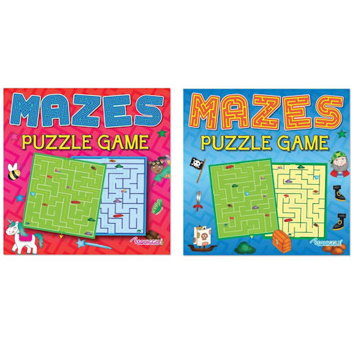 Mazes Puzzle Book - Assorted