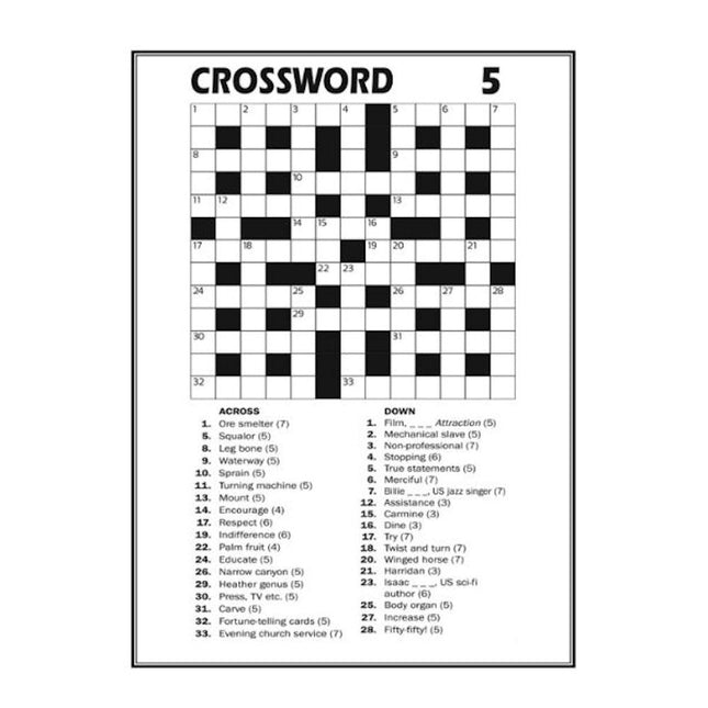 Crossword Puzzles - Assorted