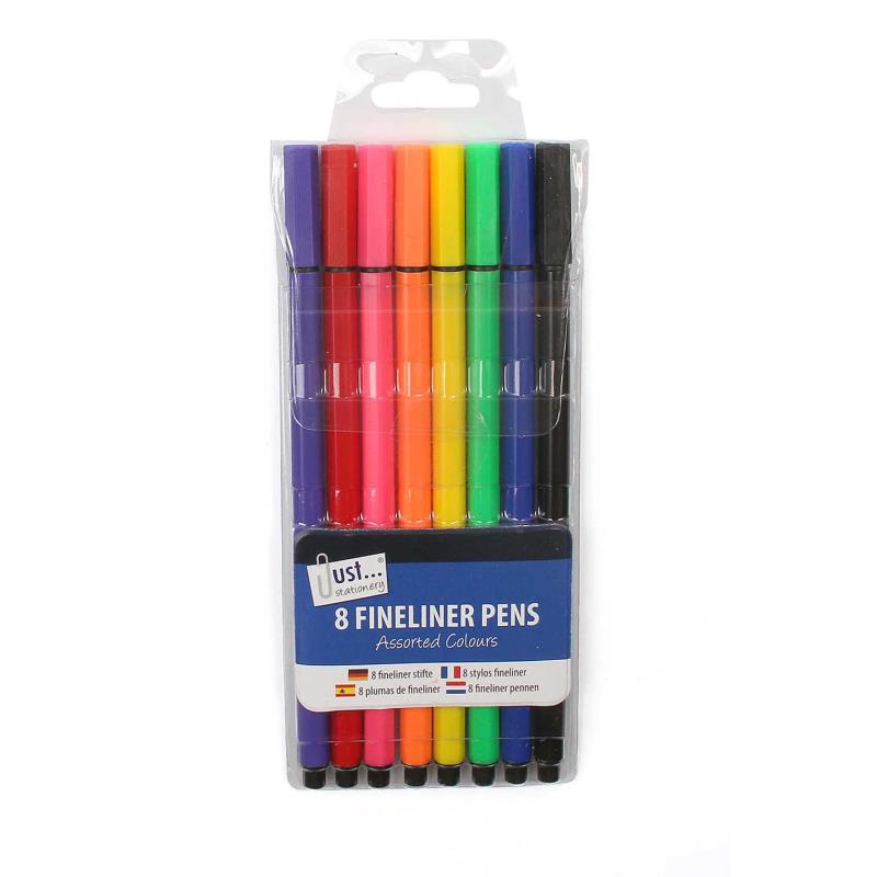 Fineliners - 8 Pack