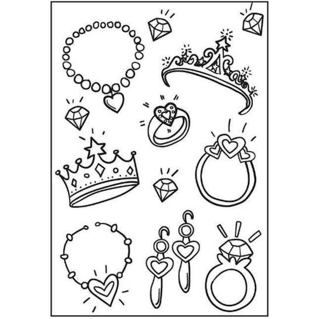 A4 Colouring Fun For Girls Colouring Book