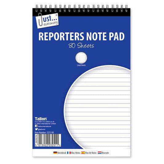 Reporter Notepad - 80 Sheets