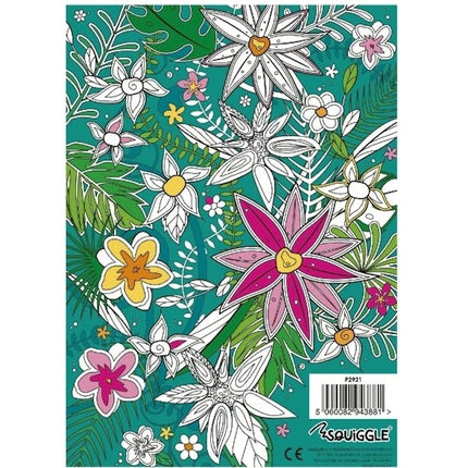 A4 Tranquil Advanced Colouring Book