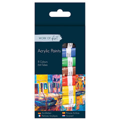 Acrylic Paints - 8 Pack