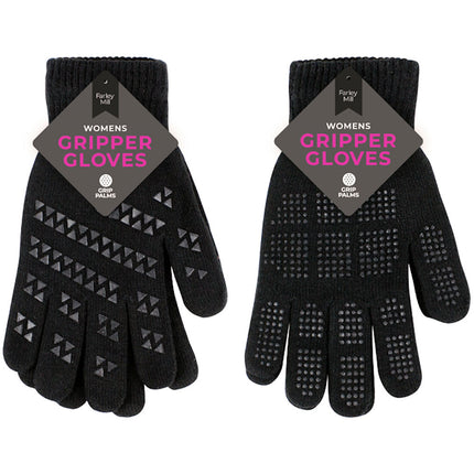 Ladies Gripper Gloves - Assorted