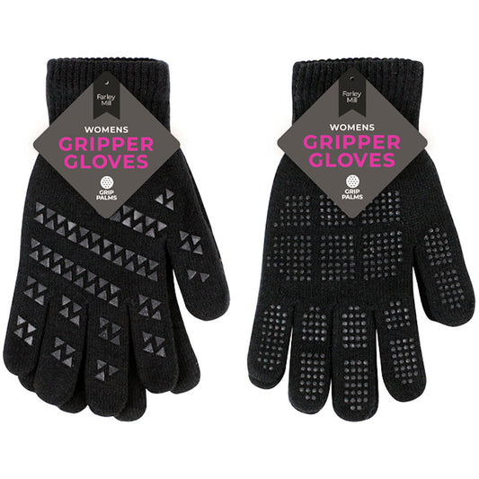 Ladies Gripper Gloves - Single Assorted