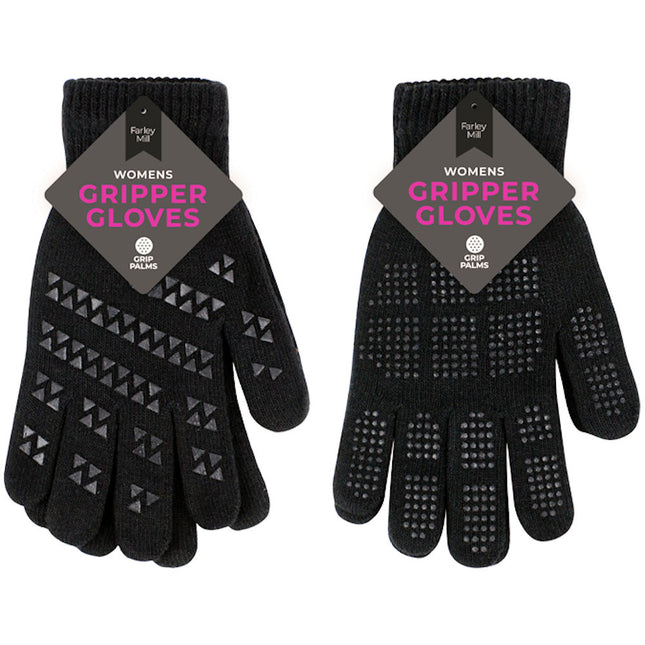 Ladies Gripper Gloves - Assorted