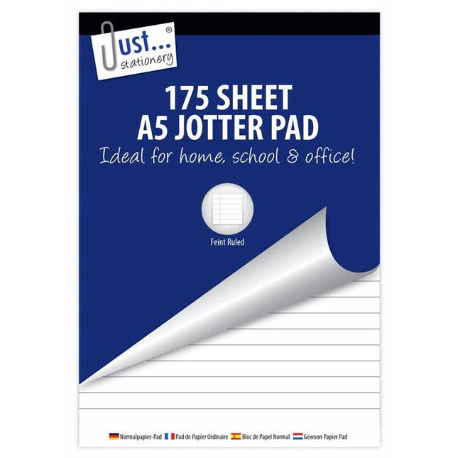 A5 Bumper Jotter Pad - 175 Sheets