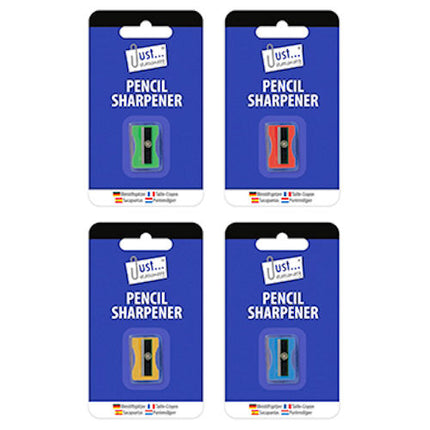 Plastic Pencil Sharpener - Assorted