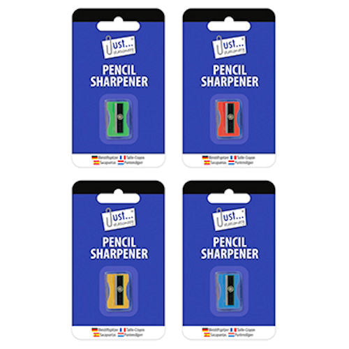 Plastic Pencil Sharpener - Assorted