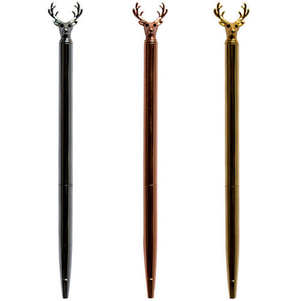 Metal Reindeer Pen - Assorted