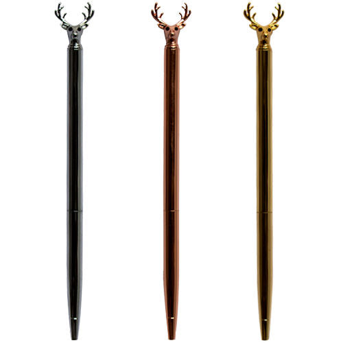 Metal Reindeer Pen - Assorted