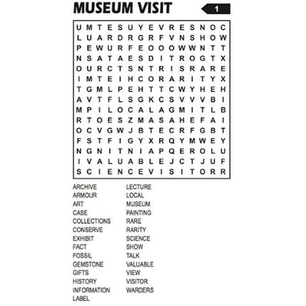 Travel Size Word Search Book - Assorted