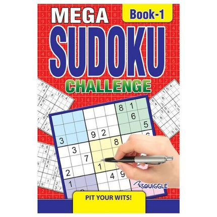 A5 Mega Sudoku Puzzle Book - Assorted
