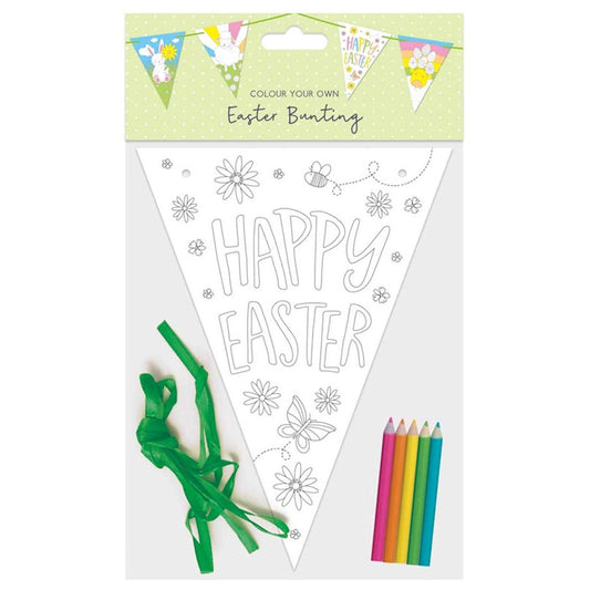 Colour Your Own Bunting